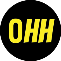 logo onlyhumanhumor.com